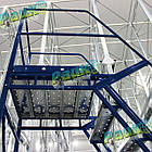 Сходи металеві складські Н 2500 мм, драбина для складських стелажів, фото 10