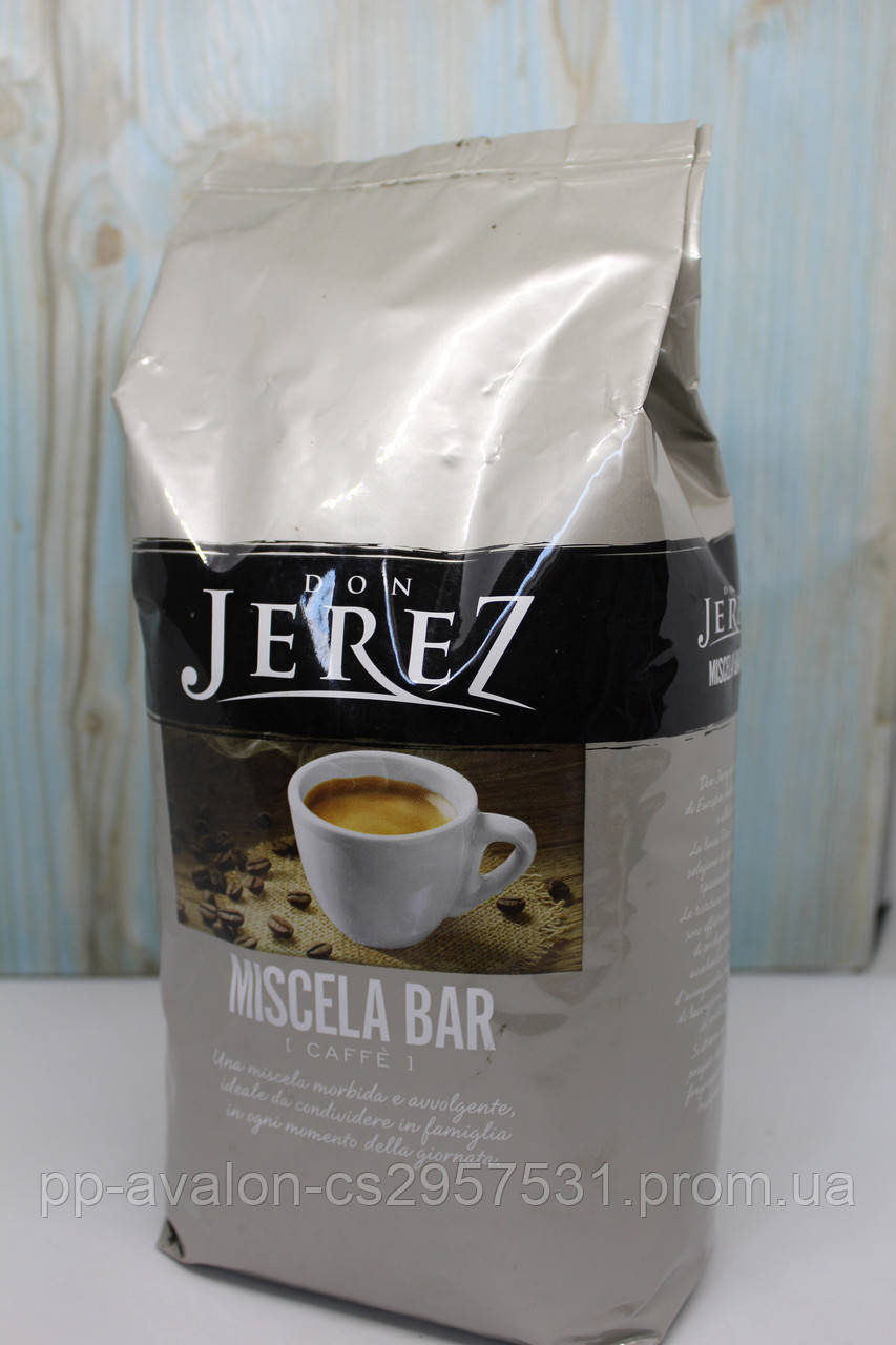 Кава зернова Don Jerez miscela bar 1 кг Італія