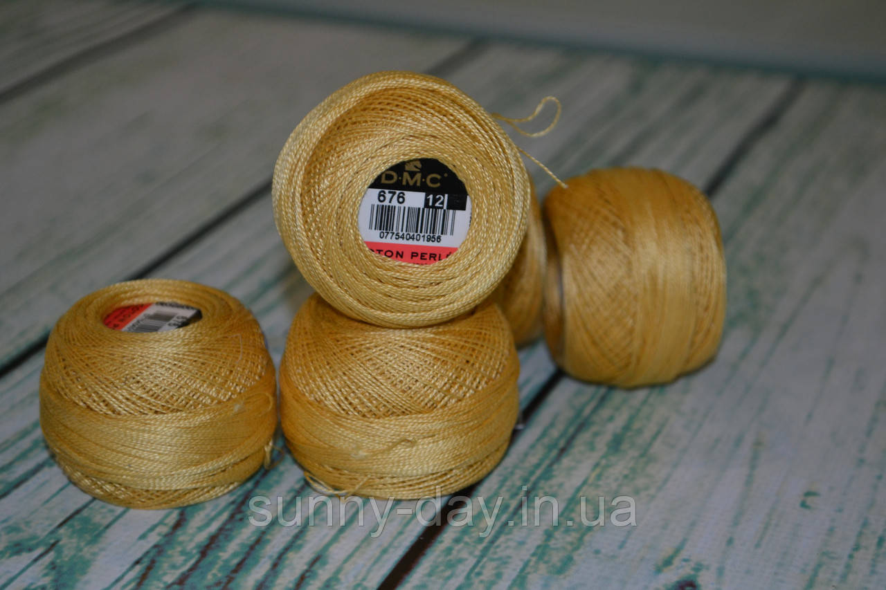 Муліне DMC Pearl No12, колір 676