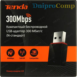 Мережева карта Wi-Fi TENDA U3