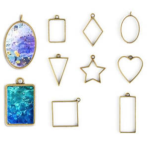 Набір 8 шт. основа для кулона