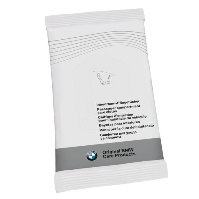 Серветки для догляду за салоном BMW Passanger Compartment Care Cloths, артикул 83122298226, фото 1