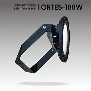 Світлодіодні світильники стельові промислові ORTES 100W, 14500Lm, IP65. Промислові прожектори, фото 1