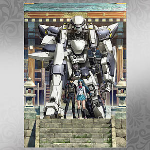 Плакат аніме Сталева тривога! А3 | Full Metal Panic! 002