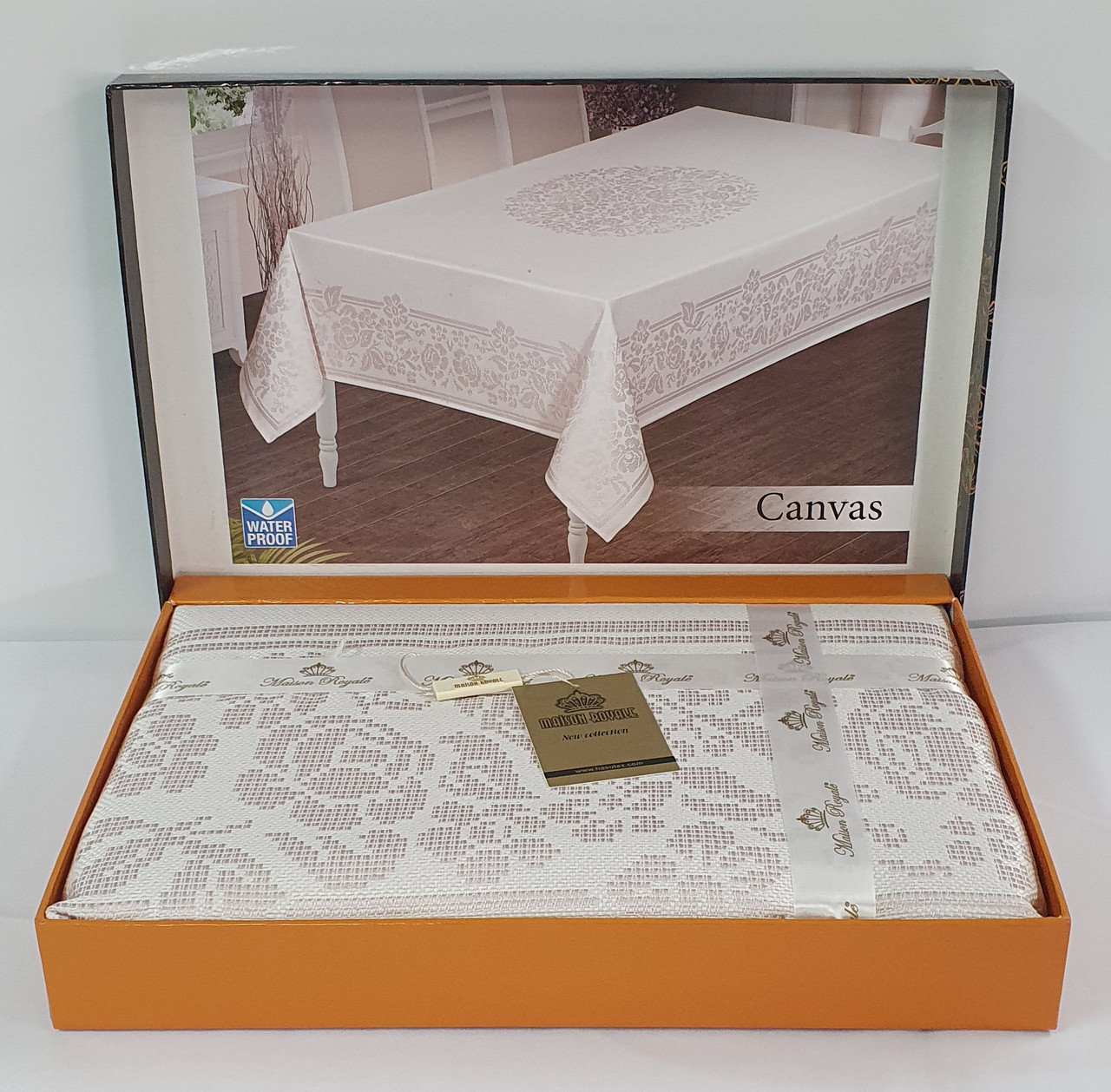 Скатертина Maison Royale 160x220 Canvas Powder
