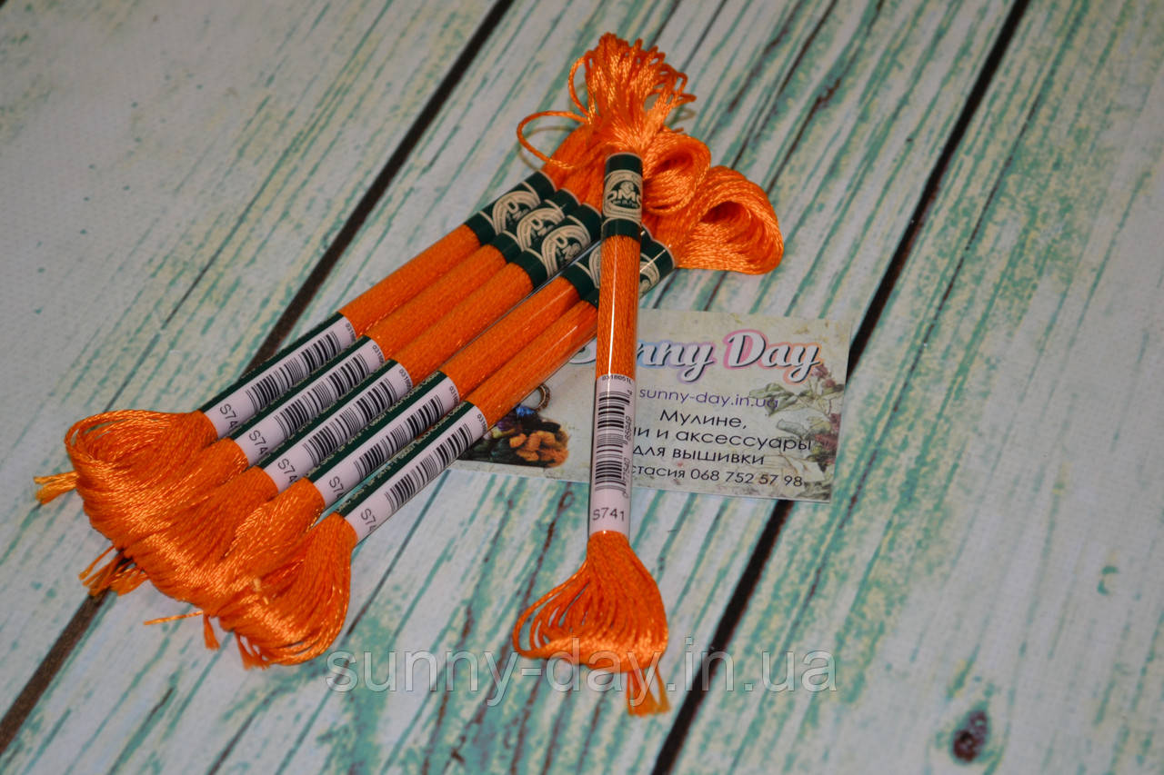 Мулине DMC Satin S741, фото 1