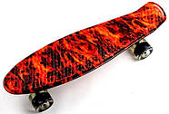 Penny Board "Fire" Світяться колеса, фото 2