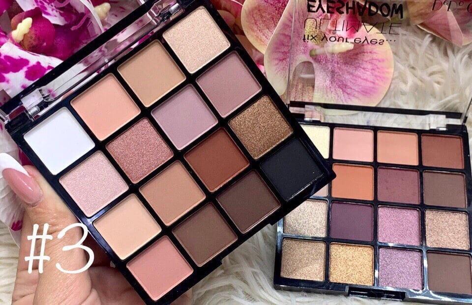 Тіні для повік, 16 відтінків, DoDo Girl Matte Eyeshadow Palette