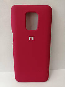 Чохол для Xiaomi Redmi Note 9S, 9 Pro накладка силіконовий бампер протиударний червоний