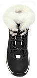 Зимові жіночі черевики "Mida". Темно-сині, фото 6