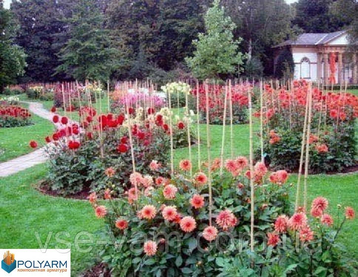 Опори і кілочки для квітів і рослин Polyarm Ø 6 мм (1 метр), фото 1