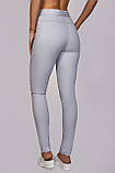 Легінси, лосини медичні жіночі (стрейч-котон, сірий, р. 42-56) Марія, фото 2