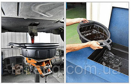 Піддон для зливання олії 8 л TOPTUL JDCE0108, фото 2