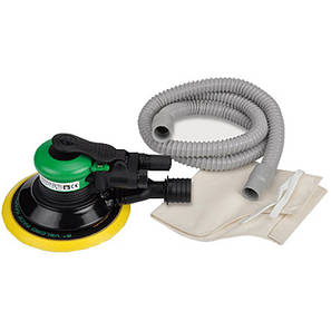 Пневмошлифмашинка орбітальна 6" 5мм TOPTUL KAMA0605, фото 1