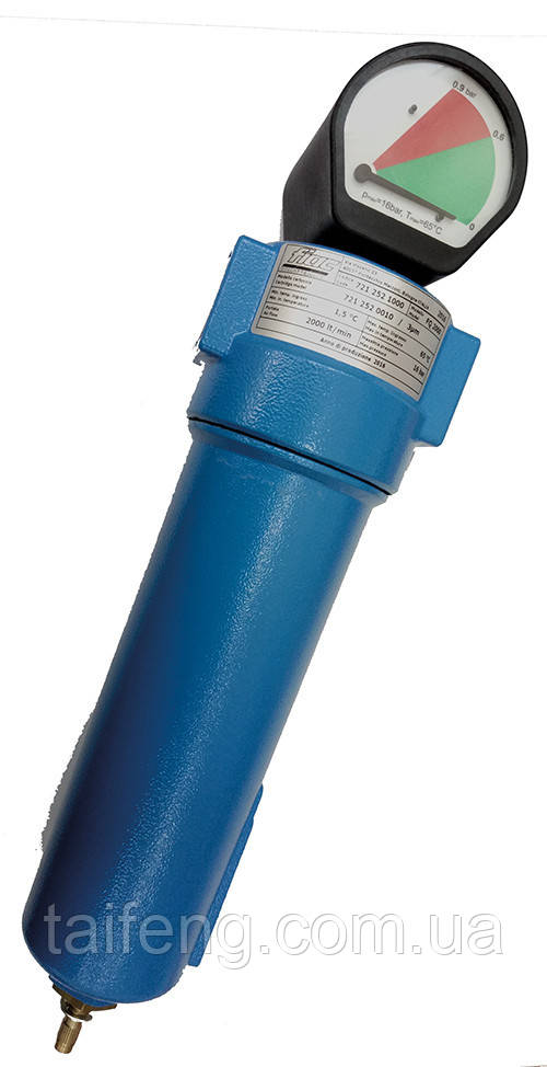 Фільтр попереднього очищення (3 мкм) FQ2000 для гвинтового компресора 2000л/хв FIAC 7212521000