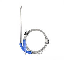 Термометр цифровий для барбекю 2-х канальний Bluetooth, -40-300°C WINTACT WT308A, фото 5