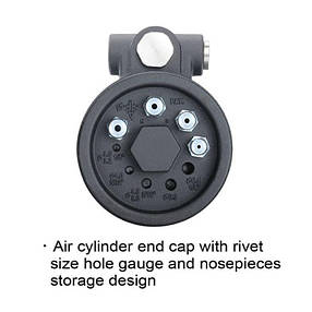 Пневмогідравлічний заклепочник для витяжних заклепок TOPTUL 3.0-6.4 мм KARA0306, фото 2