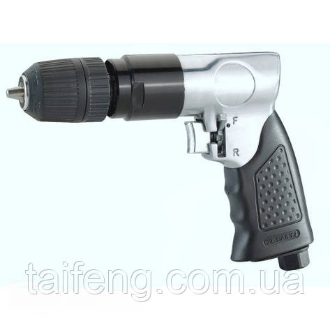 Пневмодрель 3/8" (1800об/хв.; реверс; самозажимних патрон) AIRKRAFT AT-4031KLB, фото 1