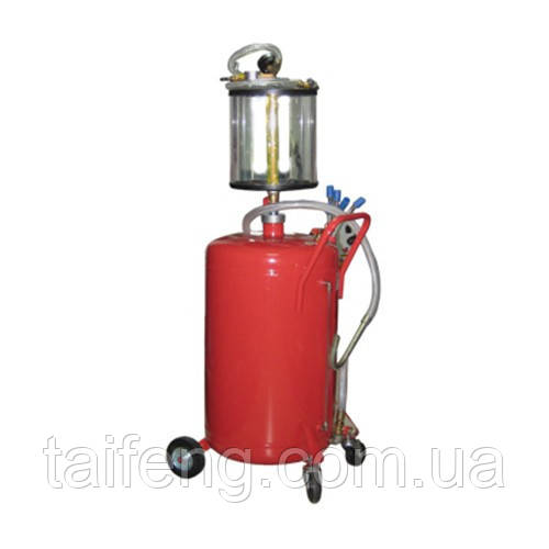 Установка для вакуумного відкачування масла з мірною колбою (80 л) G. I. KRAFT B8010KV