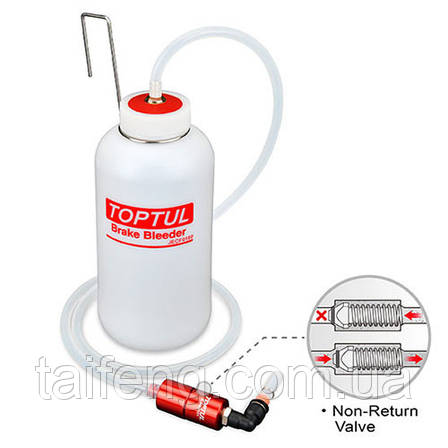 Бачок для заміни гальмівної рідини 800мл TOPTUL JECF0180, фото 1