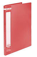 Папка з файлами Дисплей-книга А4 Buromax 20 файлів червоний BM.3605-05