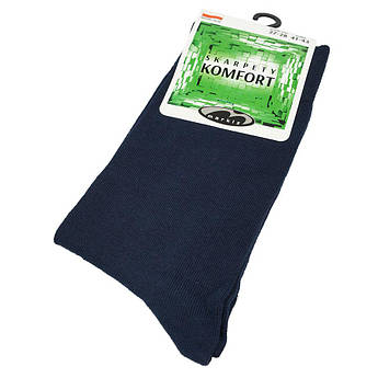 Чоловічі шкарпетки Markiz 018 синього кольору