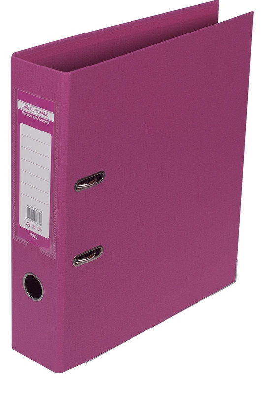 Реєстратор 5 см Buromax PP А4 двостороння рожевий (BM.3002-10с)