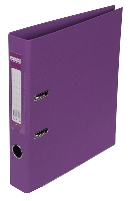 Реєстратор 5 см Buromax PP А4 двостороння бузковий (BM.3002-26c)