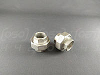 Американка нержавіюча приварна Ду20 (3/4") (з'єднання роз'ємне з накидною гайкою) патрубок із гранями, конус