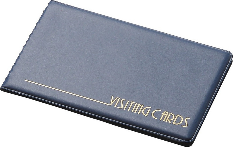 Візитниця Panta Plast 24 візитки PVC темно синій (0304-0001-02)