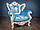 Меблі Бароко, комплект меблів в стилі Бароко диван і два крісла "Мадонна", виробництво Україна, фото 7