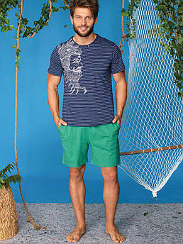 Чоловіча якісна піжама Key MNS 793 A20 бавовна