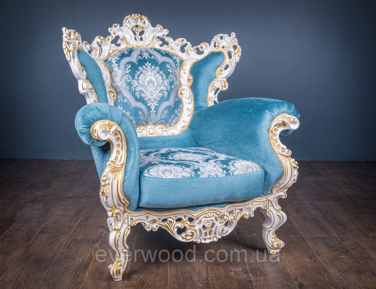 Мебель Барокко, кресло в стиле Барокко "Мадонна", производство Украина, в наличии - фото 2 - id-p1220903500