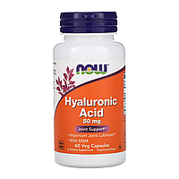 Hyaluronic Acid 50 мг Now Foods 60 капсул