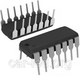 КР531ЛА2 DIP-14 (аналог SN74S30) один восьмівходовий елемент І-НЕ, фото 1