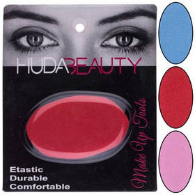 Силіконовий спонж для макіяжу Huda Beauty з тканиною
