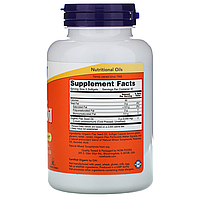Flax Oil High Lignan 1000 мг Now Foods 120 капсул, фото 3