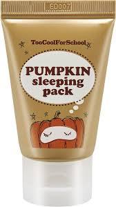 Нічна маска з гарбузом Too Cool for School Pumpkin 30 мл