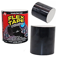 Flex Tape 150х10см - універсальна супер міцна водонепроникна самоклеюча стрічка з захистом від протікань