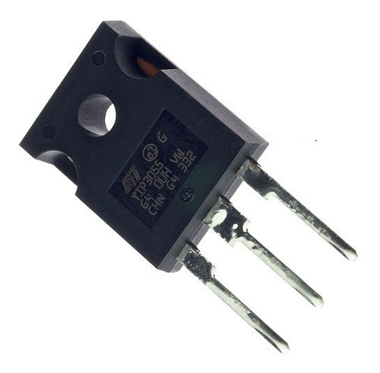 TIP3055, NPN Транзистор 60В 15А TO-247 (відновлені ніжки)
