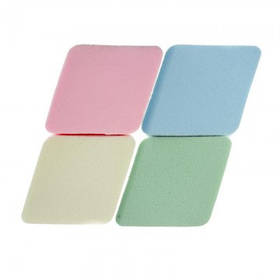 Набір спонжів для обличчя Karina No10, ромби (4 шт.)