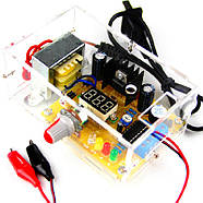 Блок живлення, регульований лабораторний - збірка радіоконструктора оновлена DIY LM 317, фото 4