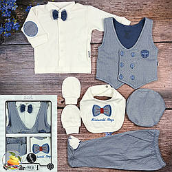 Святковий набір для малюка в подарунковій упаковці Розмір: 0 - 3 місяці (20578-1)