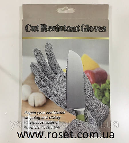 Перчатки с защитой от порезов Cut Resistant Gloves (ID#1221026188 ...