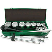 Автомобільний набір інструментів TOPTUL 1" 14 од. (6-гр.) GCAD1402 ORG