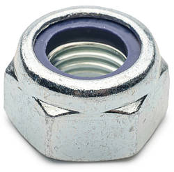 Контргайка DIN 985 самостопорна клас 8 з пластиковим кільцем