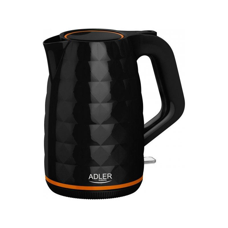 Новий стильний електричний чайник Adler AD1277 B з Європи з гарантією