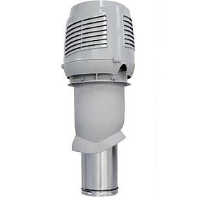 Vilpe 160P/ИЗ/700 INTAKE припливний вентиляційний елемент INTAKE P-160 700, Світло-сірий