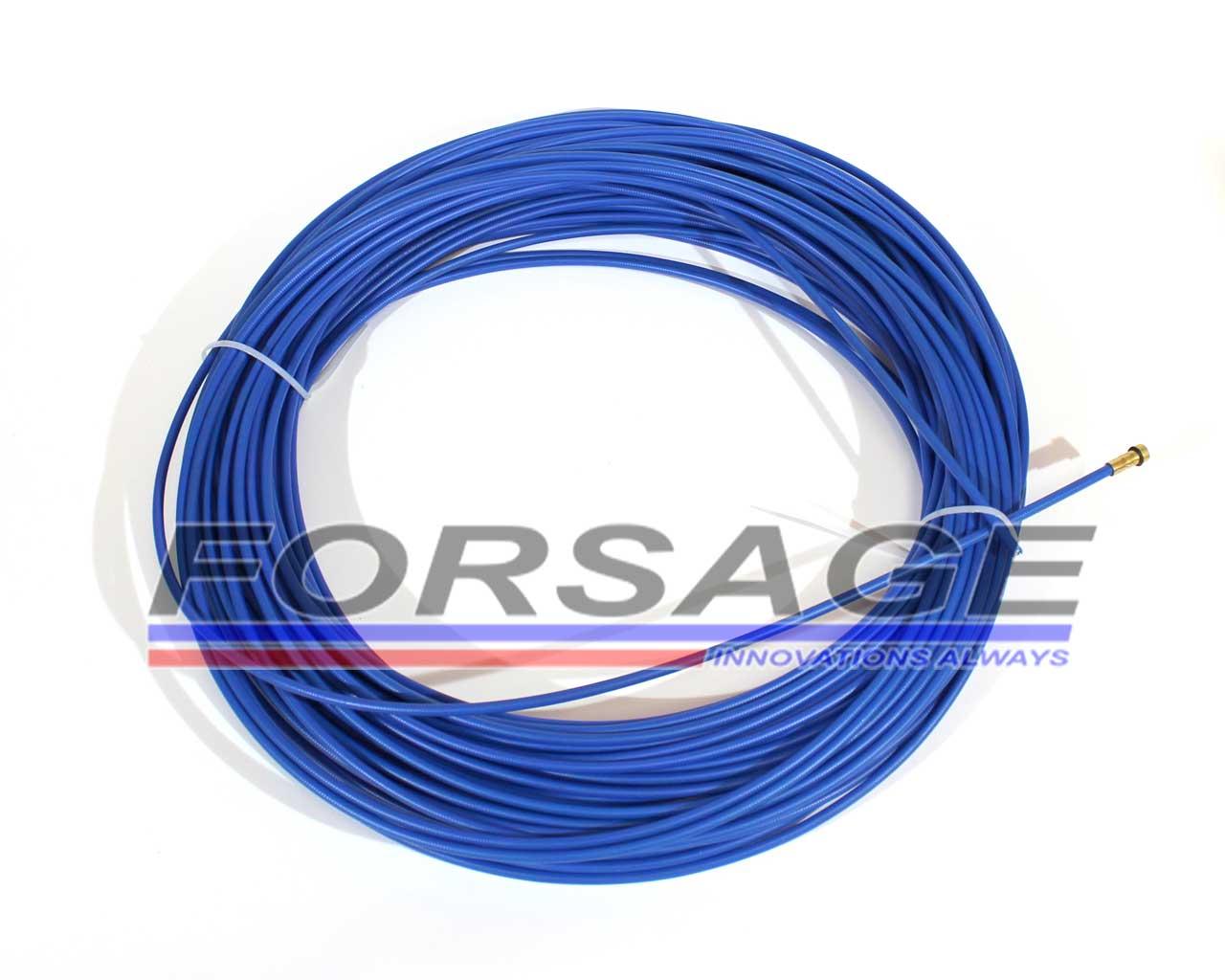 Спіраль під дріт Ø0,6 - 1,0 мм (синя), фото 1