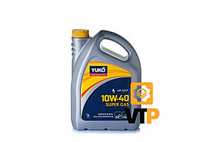 Олива моторна YUKO SUPER GAS 10W-40 API CJ/CF каністра 5 л ПЕ